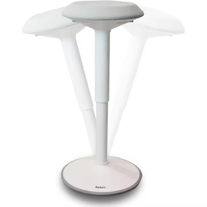 Taburete Silla de Escritorio Ergonómica Silla de Oficina con Altura Ajustable de 55 a 80 cm - 1
