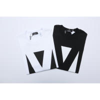 Las mejores camisas casuales básicas de moda de verano, camisetas holgadas de algodón puro para hombres y nuevas camisas de manga corta para parejas con estampados de logotipos en la parte delantera. - details 13