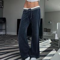 Pantalones elegantes sueltos para mujer, nuevos pantalones cómodos, pantalones de mujer con cinturilla para - details 5
