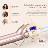 Rizador de pelo eléctrico para mujer, rizador de cerámica profesional, herramienta de peinado con temperatura ajustable - details 1