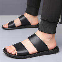Zapatillas de verano nuevas para hombre, sandalias antideslizantes de suela suave, zapatos de playa para hombre, de moda para exteriores, talla grande - details 4