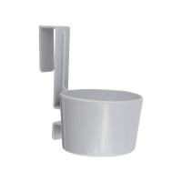 Soporte autoadhesivo para secador de pelo, estante sin perforaciones a prueba de humedad, soporte para secador de pelo, colgante de pared, estante de almacenamiento de conductos de pared Simple - details 15