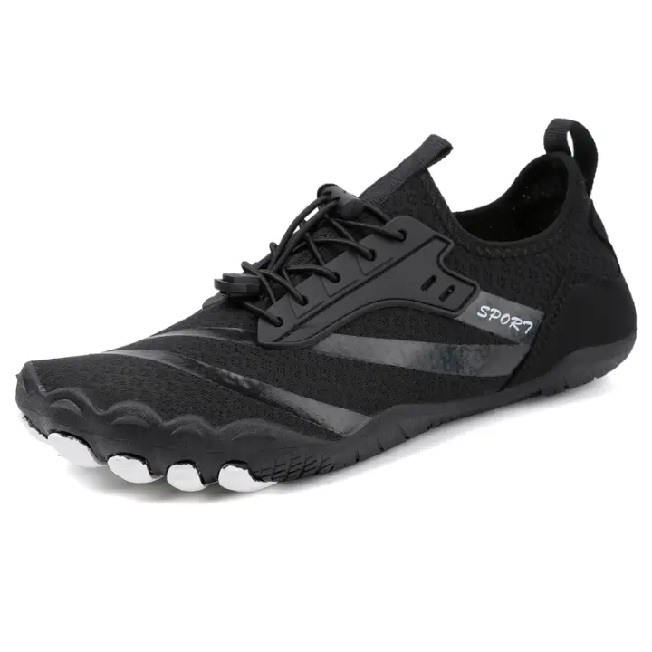 Nuevos zapatos acuáticos para mujer, zapatos de natación de cinco dedos, zapatos de playa antideslizantes, zapatillas de buceo en Río y Mar, zapatos deportivos para mujer - 1