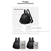 2025 nueva mochila de tela Oxford de moda casual mochila de viaje de gran capacidad para mujer - details 11