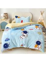 Juego de Ropa de Cama de Dibujos Animados para Bebé Calentito para Otoño-Invierno - details 0