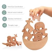 Juguetes de madera Montessori para bebés, bloque de equilibrio estilo luna estrella, juegos de mesa educativos para niños - details 19