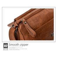 Bolsos de hombro de cuero suave Vintage para mujer, bolsos de lujo, paquete de diseñador, bolso cruzado pequeño, 2021 - details 19
