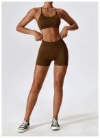 Camisola Deportiva Sin Espalda Top de Deportes Ajustado para Mujeres Absorbente de Choques - details 22