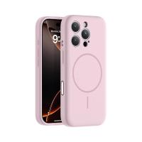 Funda Plana de Silicona Magnética para iPhone Max Apple 16 15 14 Pro N52 con Imanes Fuertes, Diseño de Sensación de Piel, Anti-Manchas y Anti-Huellas. - details 9