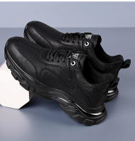 Primavera y otoño nuevos zapatos deportivos zapatos para correr de moda para hombres zapatos casuales negros con cordones zapatos para hombres jóvenes - details 6