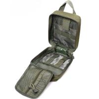 Botiquín de primeros auxilios táctico portátil, bolsa médica EDC para senderismo, viajes, estuche de tratamiento de emergencia para el hogar, suministros de supervivencia al aire libre - details 3