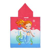 Toallas para niñas pequeñas, capa con capucha, bata de baño de playa, albornoz de microfibra suave para niños, Poncho de piscina, toalla de viñetas de animales - details 26