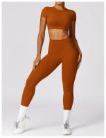 Traje de Yoga de Espalda Descubierta Deportivo para Mujeres Ropa de Fitness de Secado Rápido - details 10