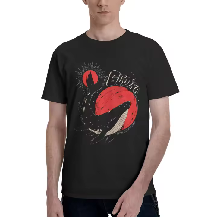 Gojira camiseta informal de algodón para hombre y mujer - 1