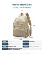 Mochila de Viaje Impermeable de Nylon para Niñas 2024 Paquete Laptop para Mochilas Pequeñas para Mujeres - details 1