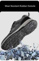 Zapatos de trabajo ligeros para hombre, zapatillas de seguridad cómodas, ANTIPERFORACIONES, protección de verano - details 6