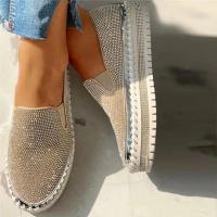 Zapatos de Moda Primavera 2024 para Mujer Zapatos Planos con Plataforma de Diamantes de Imitación - details 5