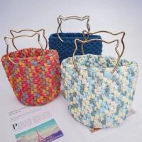 Asa creativa de Metal para bolso, asas de mano de repuesto para manualidades, accesorios de decoración duraderos, 2 piezas - details 1