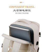 Mochila de gran capacidad para mujer, bolsa de escuela ligera grande, mochila de equipaje multifuncional, bolsa de viaje de viaje corto - details 12