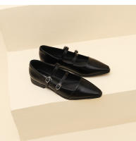 Zapatos planos con hebilla francesa de nuevo estilo. - details 11
