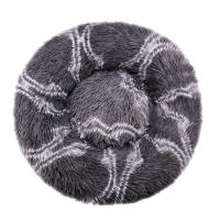 Cama de cojín lavable para perro y gato, sofá cálido de invierno, cómodo, redondo, Donut Cuddler, perrera, Ultra suave - details 6