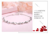 Pulsera de plata de ley con forma de estrella para mujer, diseño de nicho, estilo coreano para estudiantes, simple y único, serie bosque, día de San Valentín - details 2