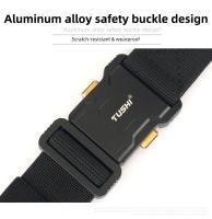 Cinturón Táctico de Nylon Hebilla de Aleación de Aluminio Secado Rápido Estilo Plano Para Hombres - details 2