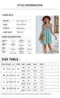 Casual holiday dress spring and summer new loose short skirt - details 0