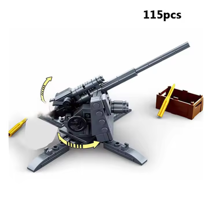 Bloques de Construcción de Avión Bomber Modelo Juguetes Militares Tanque Panzer WW2 Avión Army Truck Coche Armadillo para Niños Normales Productos Seguros Recomendado Edad 5-7 años - 1