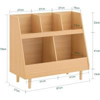 Librería Infantil para niños Estantería estándar Infantil Blanco 86 x 36 x 77cm - details 11