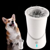 Limpiador Automático para Mascotas Portátil Cepillo de Aseo para Mascotas con Cepillos de Silicona - details 0