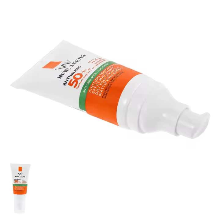 Crema de protección solar SPF50 Hidratante facial Acabado mate Control de aceite Protección diaria Hidratante Cuidado de la piel Todo - 1