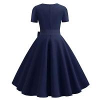 Elegante Vestido de Verano para Mujer Vintage 2025 Estilo Retro de los 50s 60s - details 18