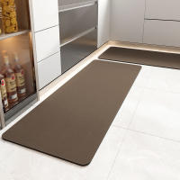 Alfombrilla superabsorbente para suelo de tierra de diatomeas, Color sólido, antideslizante, de secado rápido, para cocina y baño - details 11