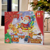 Calendario de Adviento de Navidad para niños con cuenta regresiva de 24 días, juguetes de autos, regalo para niños y niñas - details 7