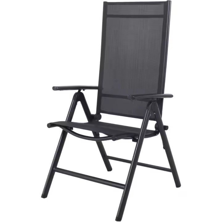 aluminio Corfú, 67 x 59 x 113 cm, Gris - 1