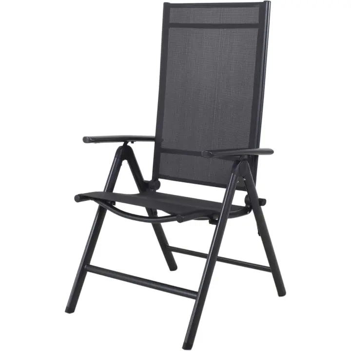 aluminio Corfú, 67 x 59 x 113 cm, Gris - 1