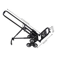Carrito portátil para subir escaleras, plataforma rodante de carga máxima de 330 kg/330 libras, 25,5 libras, 46x150/18x10 pulgadas - details 12