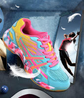 Zapatos deportivos Unisex de voleibol profesional para hombre, zapatillas deportivas transpirables con amortiguación, zapatillas de deporte de malla resistentes al desgaste para mujer, talla 35-45 - details 0