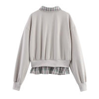 OUWU- Primavera 2025 Traje Casual Chic de Mujer, Sólido, Cuello Alto, Top con Cremallera, Pantalones Largos con Cordón, Conjuntos de Vacaciones de Moda - details 3