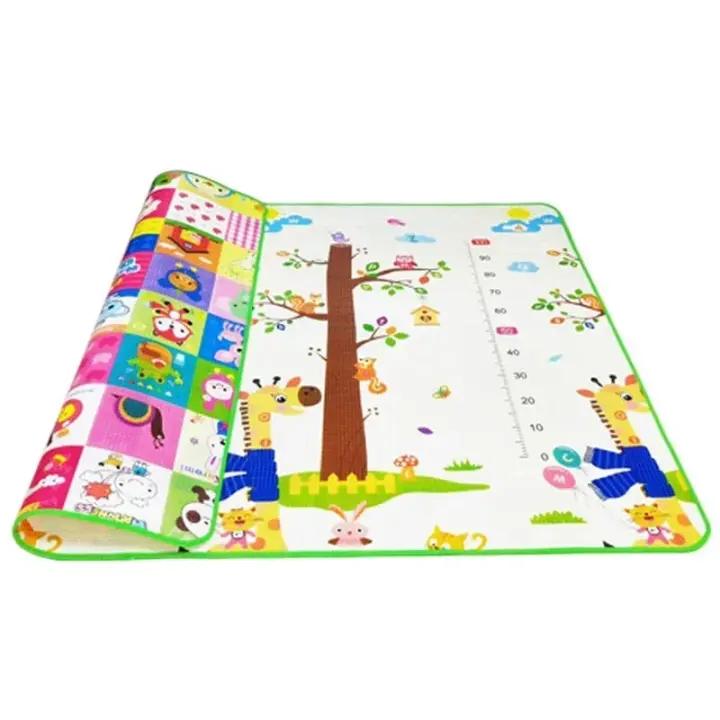 Alfombrilla de seguridad para niños, alfombras de gran tamaño, no tóxicas, de alta calidad, actividades para bebés, gimnasio, gatear, juegos para bebés, 200cm x 180cm - 1