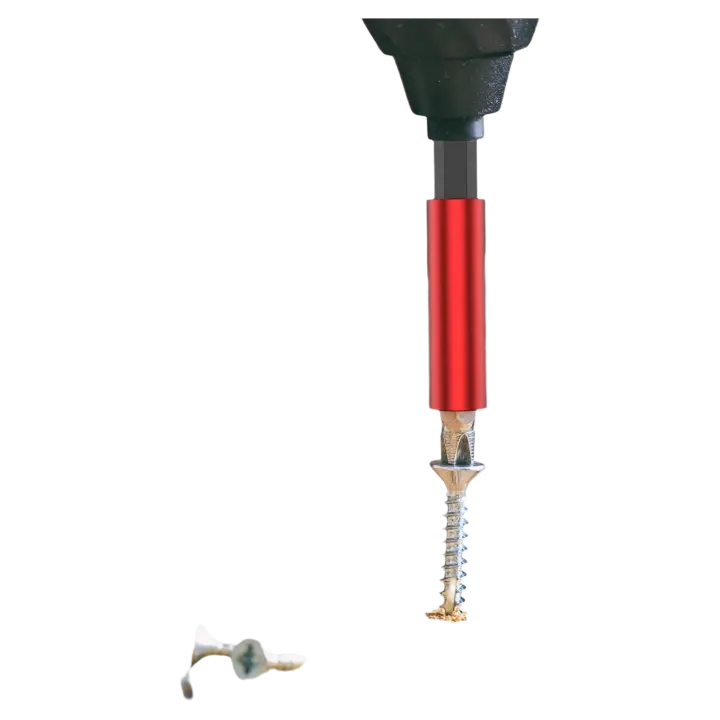 Soporte Magnético Para Destornillador Con Extensión Y Cambio Rápido 1/4 Pulgada Rosca Hexagonal Soporte Para Punta De Destornillador Sin Mango - 1