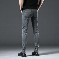 Jeans de Hielo de Moda para Hombres Pantalones de Denim Deslavados Retro con Estilo para Otoño - details 10