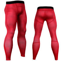 Pantalones de compresión con estampado de piel de serpiente para hombre, mallas transpirables para correr, ropa deportiva de entrenamiento para gimnasio - details 4