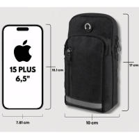 Bolso pequeño unisex para teléfono, perfecto para guardar el teléfono, impermeable y con correa estable. - details 1