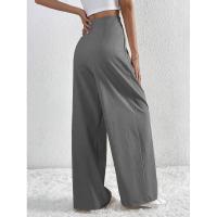 Pantalones de Oficina para Mujer de Cintura Alta y Piernas Anchos Cómodos y Elegantes - details 19