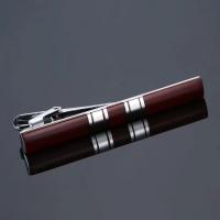 Clip de corbata clásico para hombre, varios tipos, chapado en Metal de lujo, diseño de cristal, regalo de boda - details 13