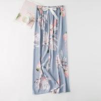 Pijamas de Algodón-Seda para Mujeres Pantalones Corporales Delgados para Embarazadas - details 36