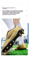 Zapatos de fútbol TFSoccer, mismo estilo para hombres y mujeres, adecuados para entrenamiento en clase de educación física, etc. - details 4