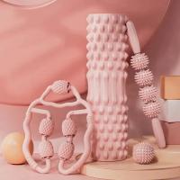 Rodillo de espuma para Yoga, masajeador de Fitness para tejido profundo, alivio del dolor de espalda y piernas - details 14